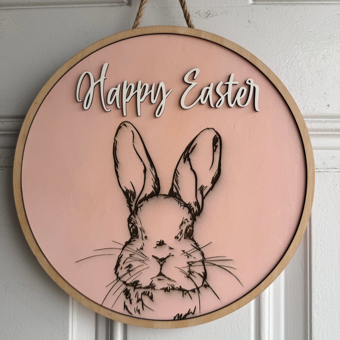 Happy Easter Door Round