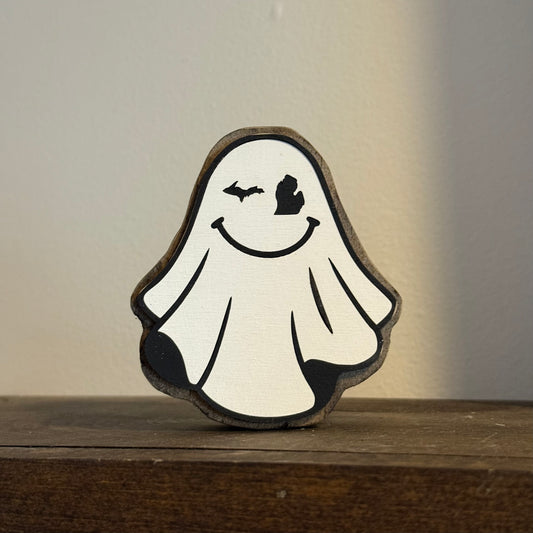Michigan Ghost Wood Cutout