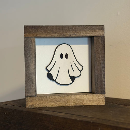 Ghost Wood Sign