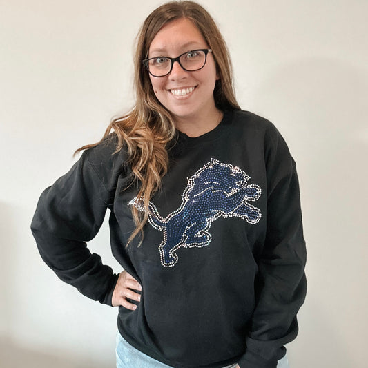 Detroit Lions Spangled Unisex Crew