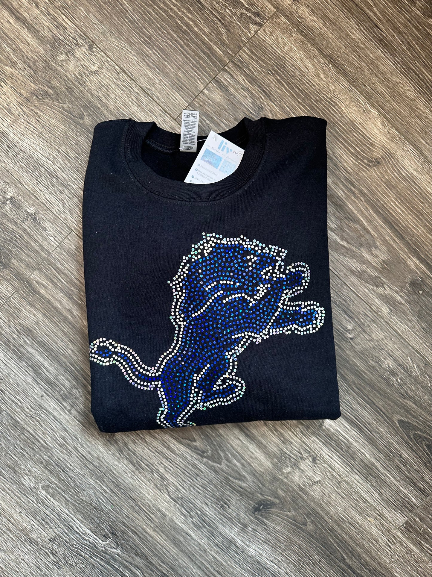 Detroit Lions Spangled Unisex Crew