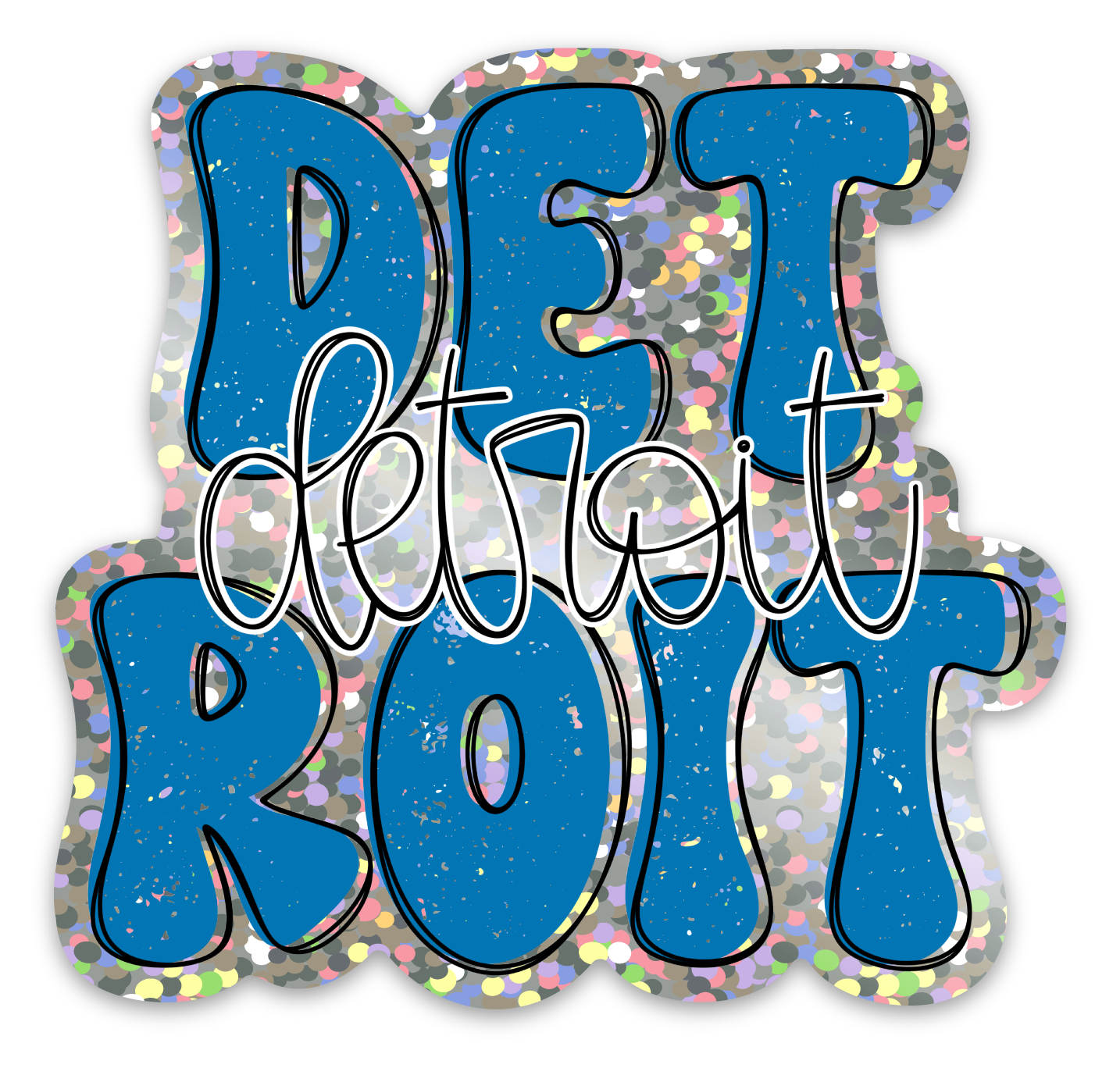 Sticker - Detroit ππ©Άπ€