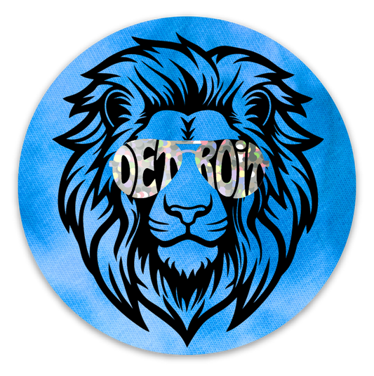 Sticker - Detroit Glitter