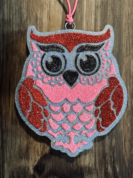 Freshie - Pink owl