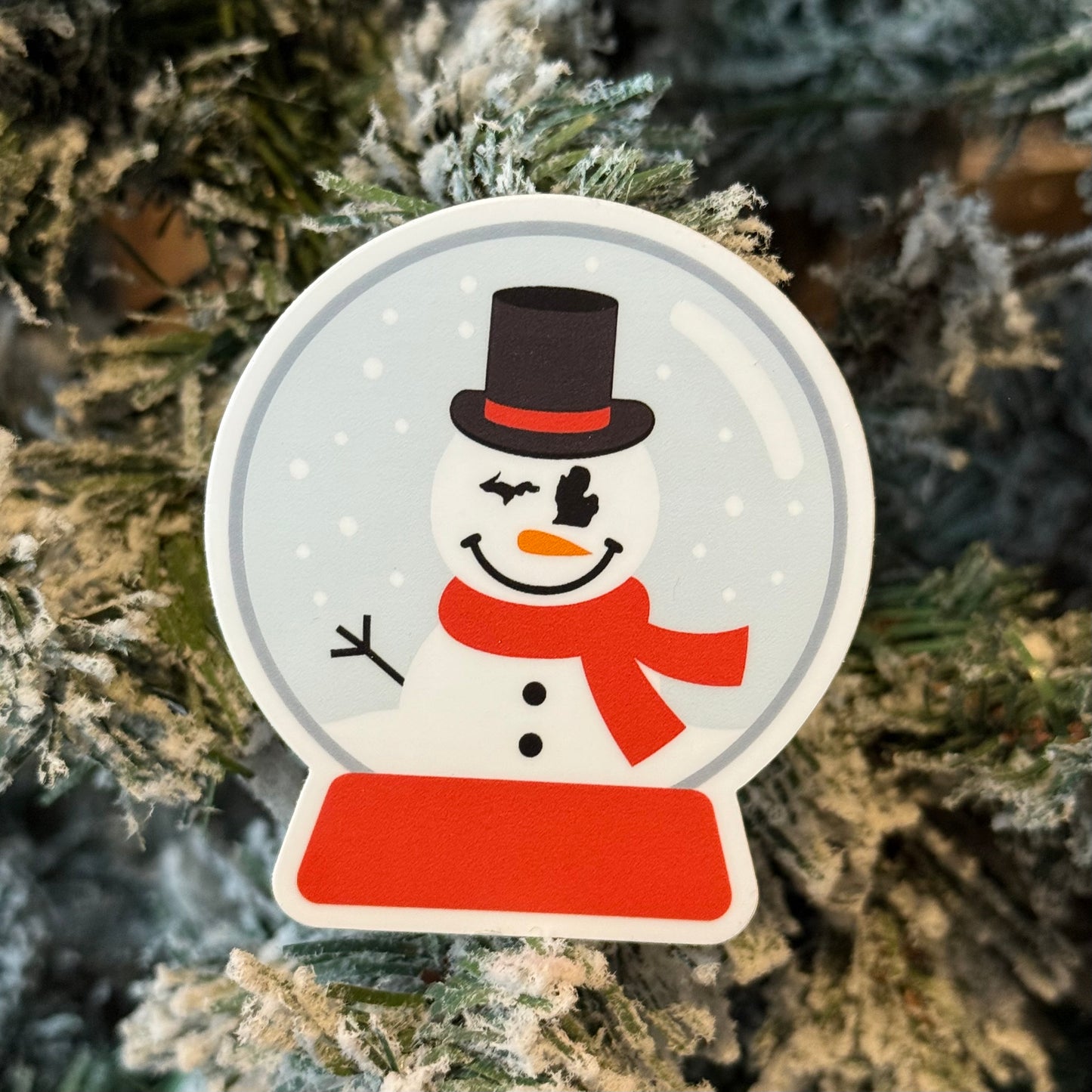 Sticker - Michigan Snowman