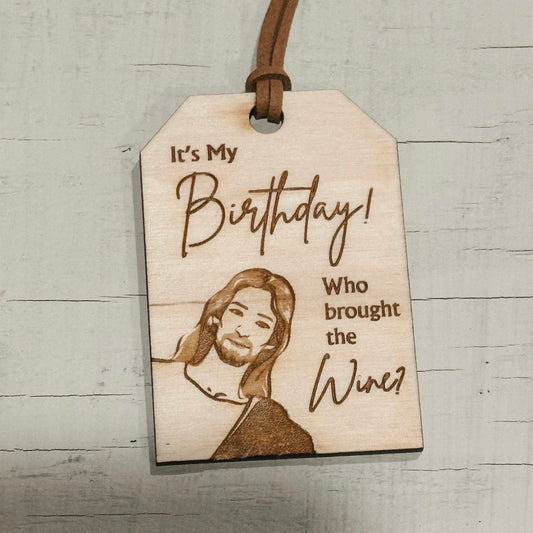 Gift Tag - It’s my birthday