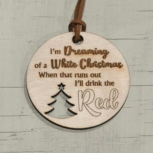 Gift Tag - I’m dreaming of a white Christmas
