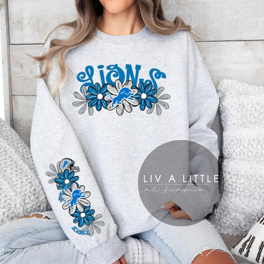 (RTS) Detroit Lions Floral