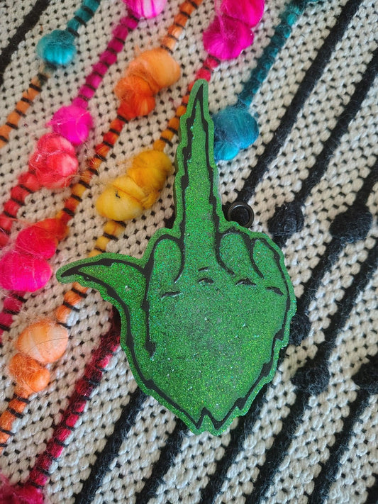 Freshie - Grinch Middle finger