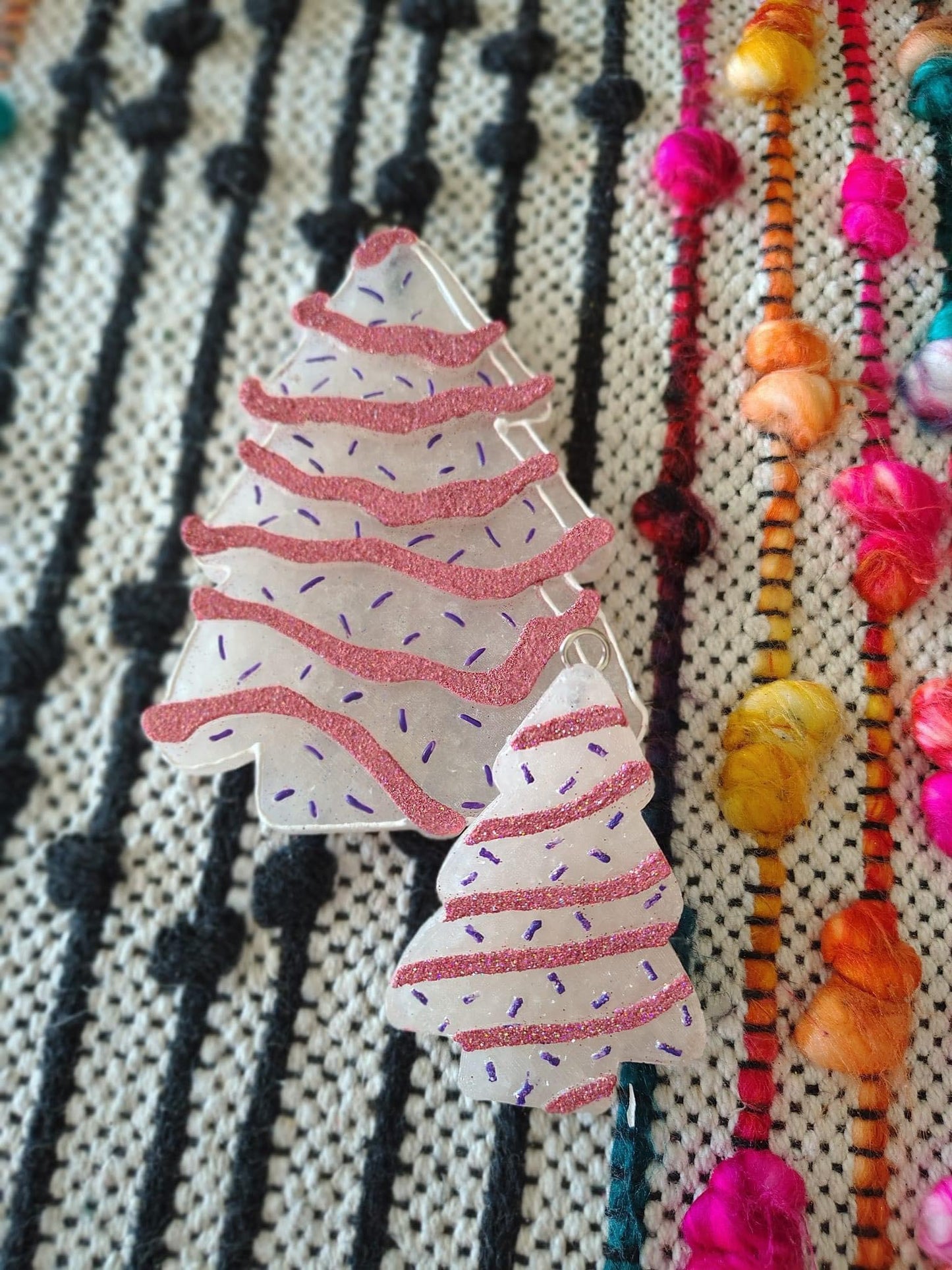 Freshie - Large Pink Debbie Christmas Tree