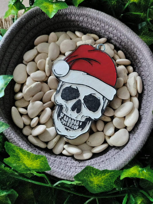 Freshie - Santa Skeleton