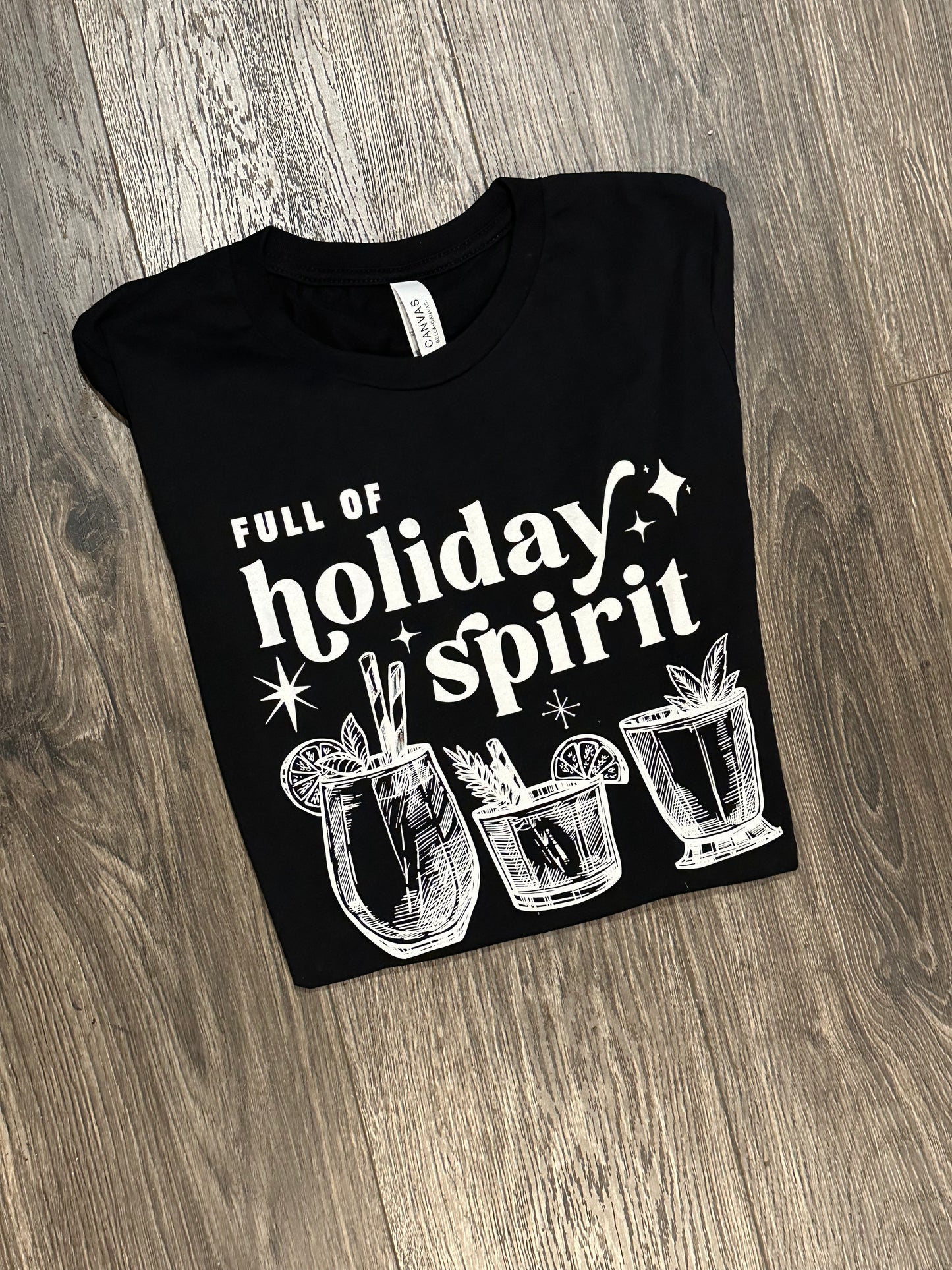 Full of Holiday Spirt - Unisex Tee
