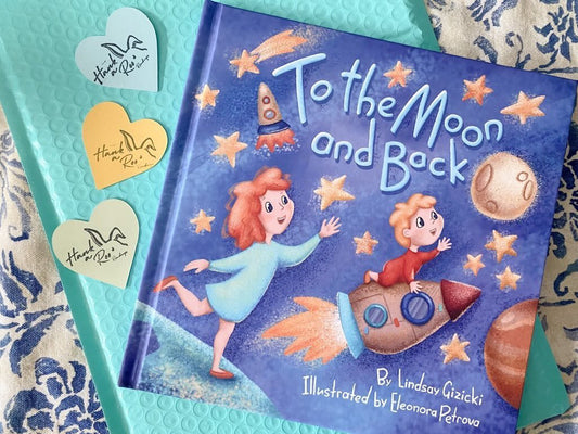 To The Moon and Back by Lindsay Gizicki (Board Book)