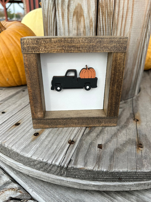 Pumpkin Truck Sign