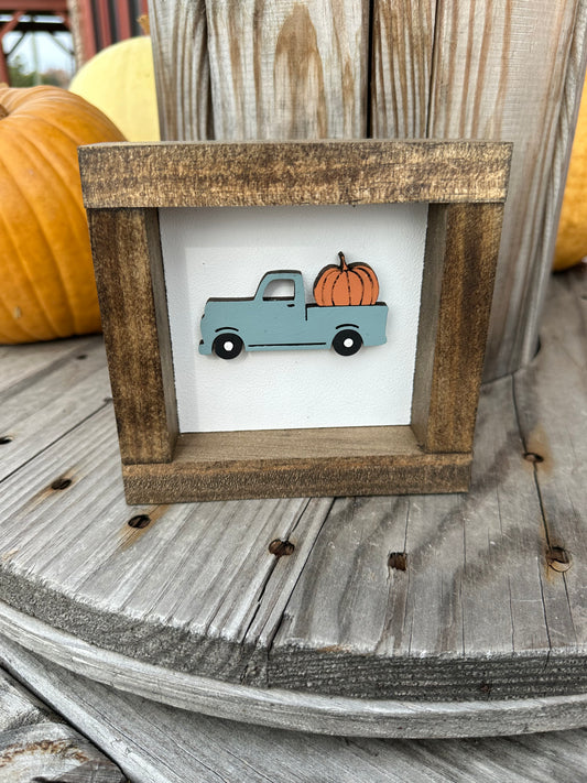Pumpkin Truck Sign
