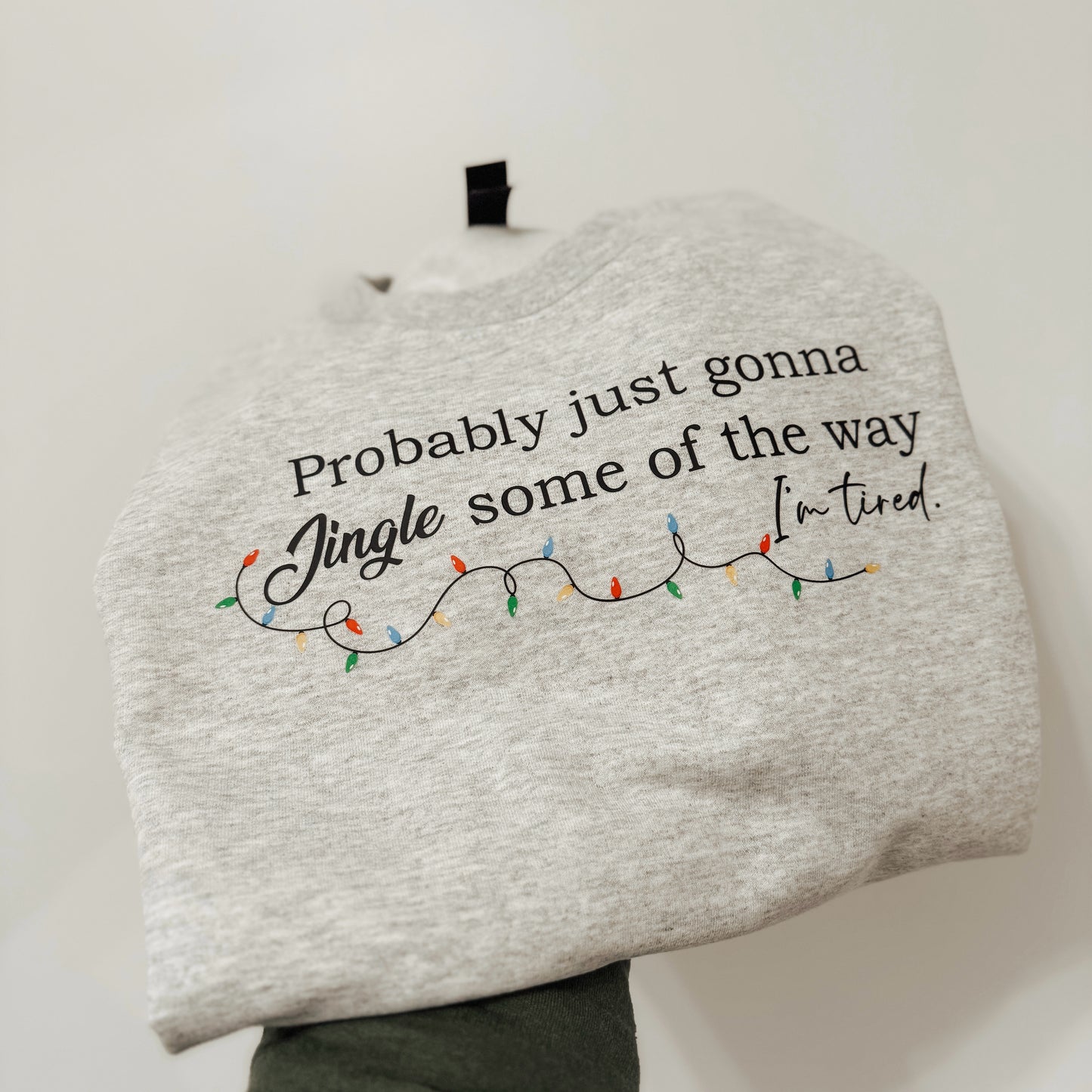 Probably just gonna jingle some of the way crew