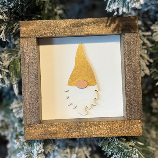 Wood Sign - Gnome