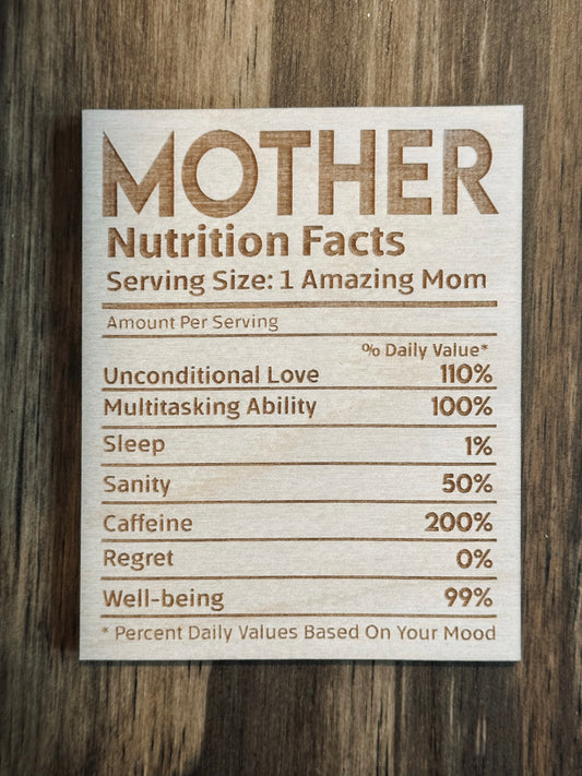 Magnet - Mother nutrition facts