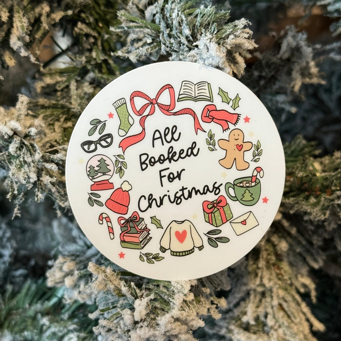 Sticker - All booked for Christmas