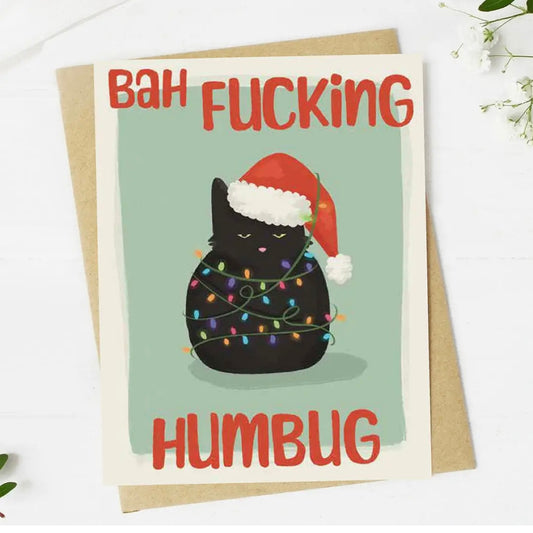 Card - Bah Fucking Humbug