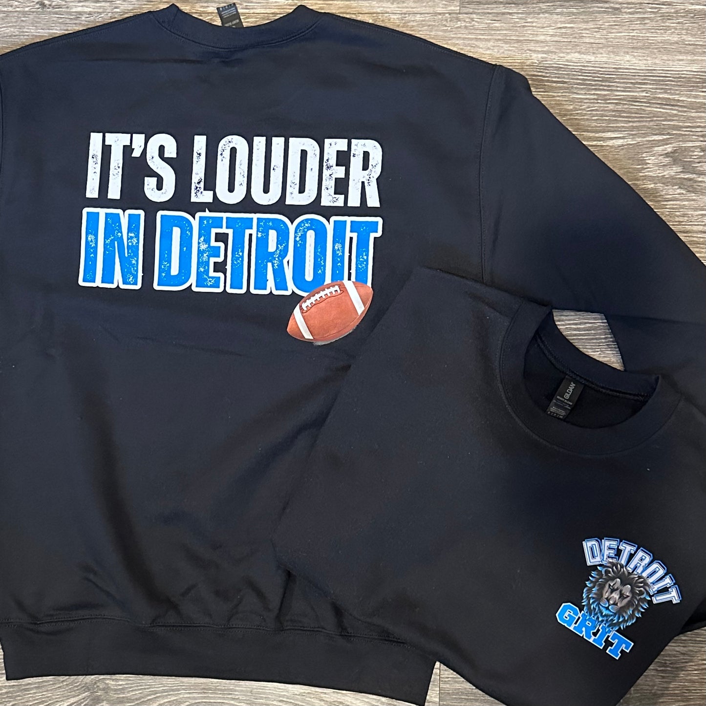 (RTS) It’s Louder in Detroit Unisex Crew