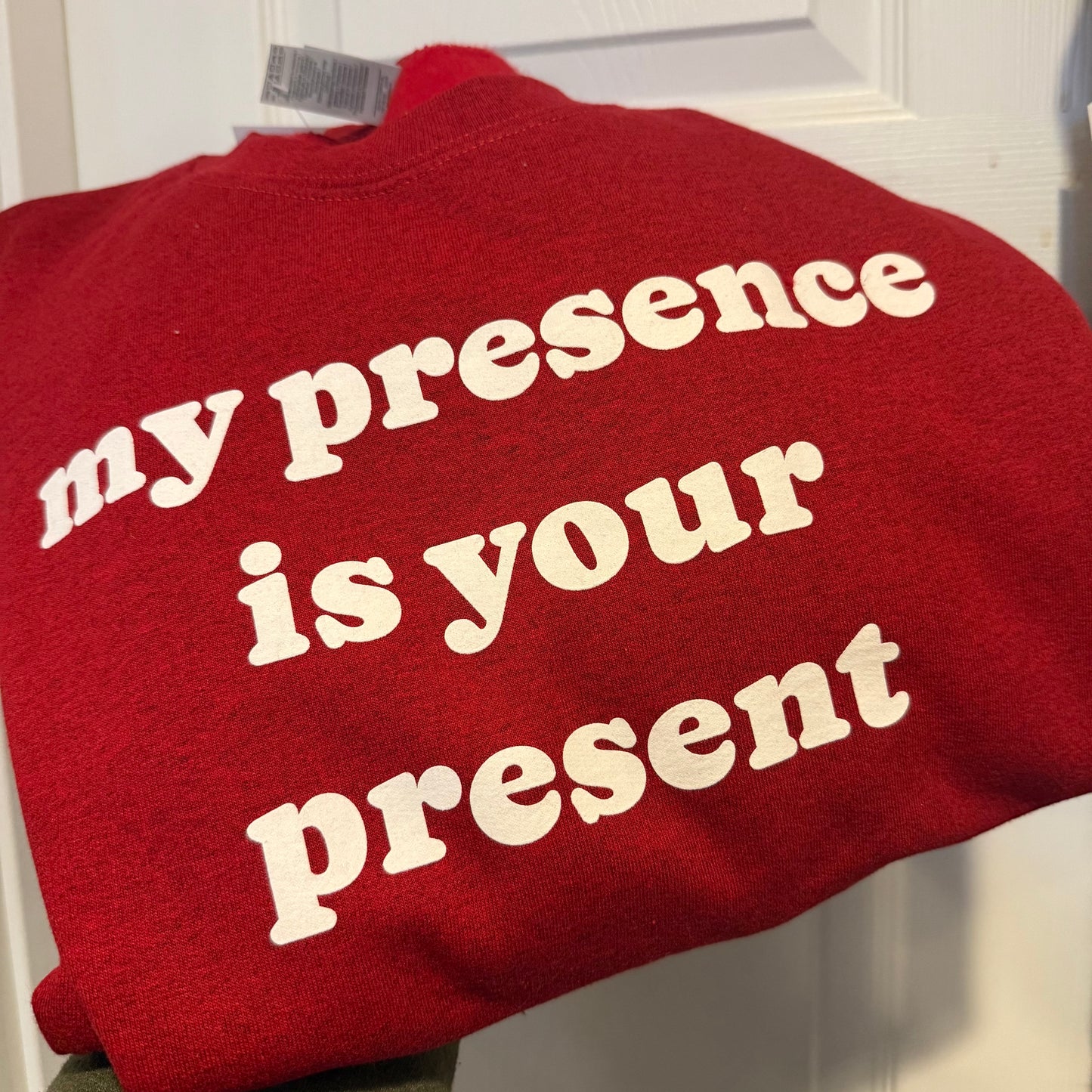 My presence is your present