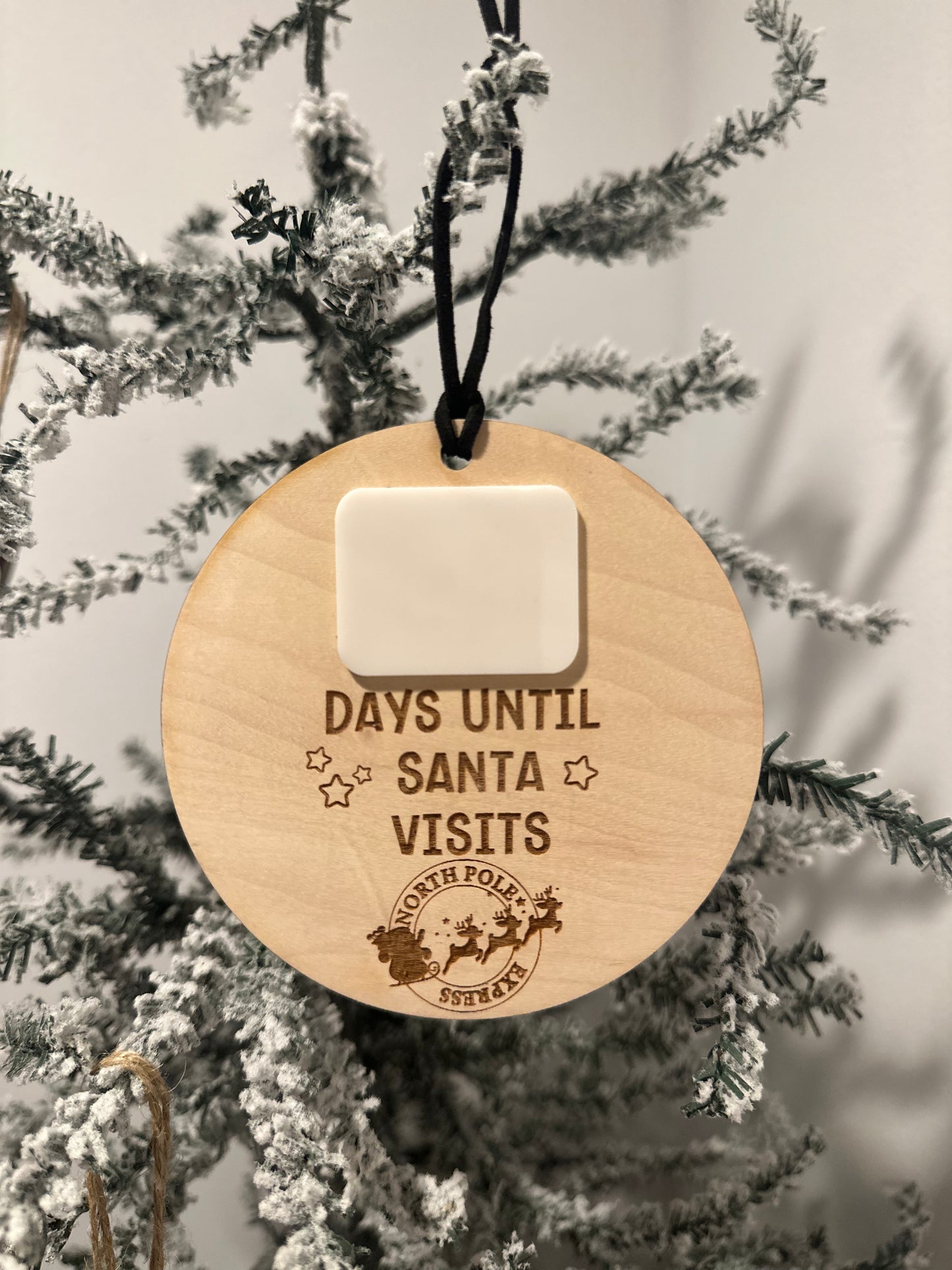 Ornament - Days Until Santa Visits