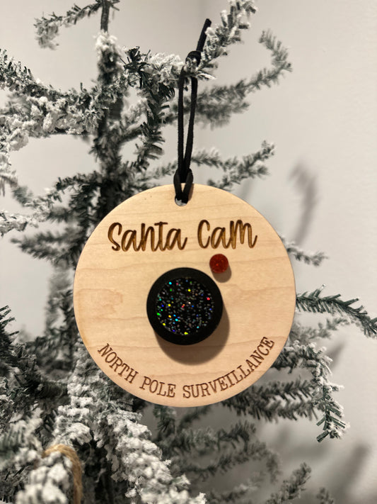 Ornament - Santa Cam