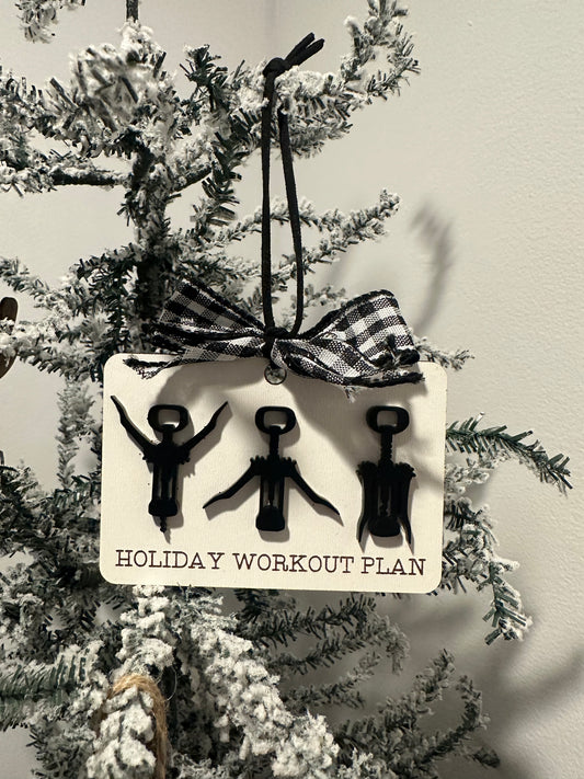 Ornament - Holiday Workout Plan