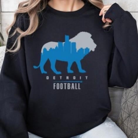 (RTS) Detroit City Football Unisex Crew