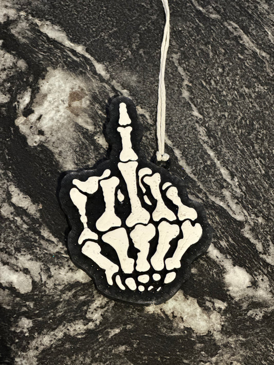 Freshie - Skeleton middle finger