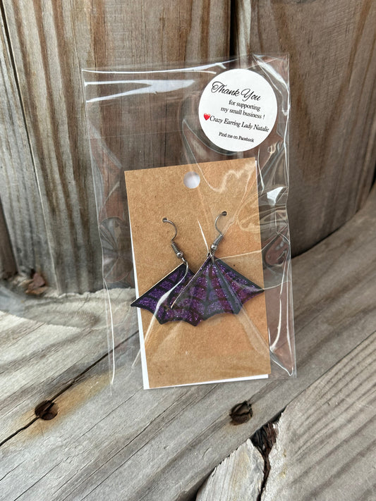 Spider Web Earrings