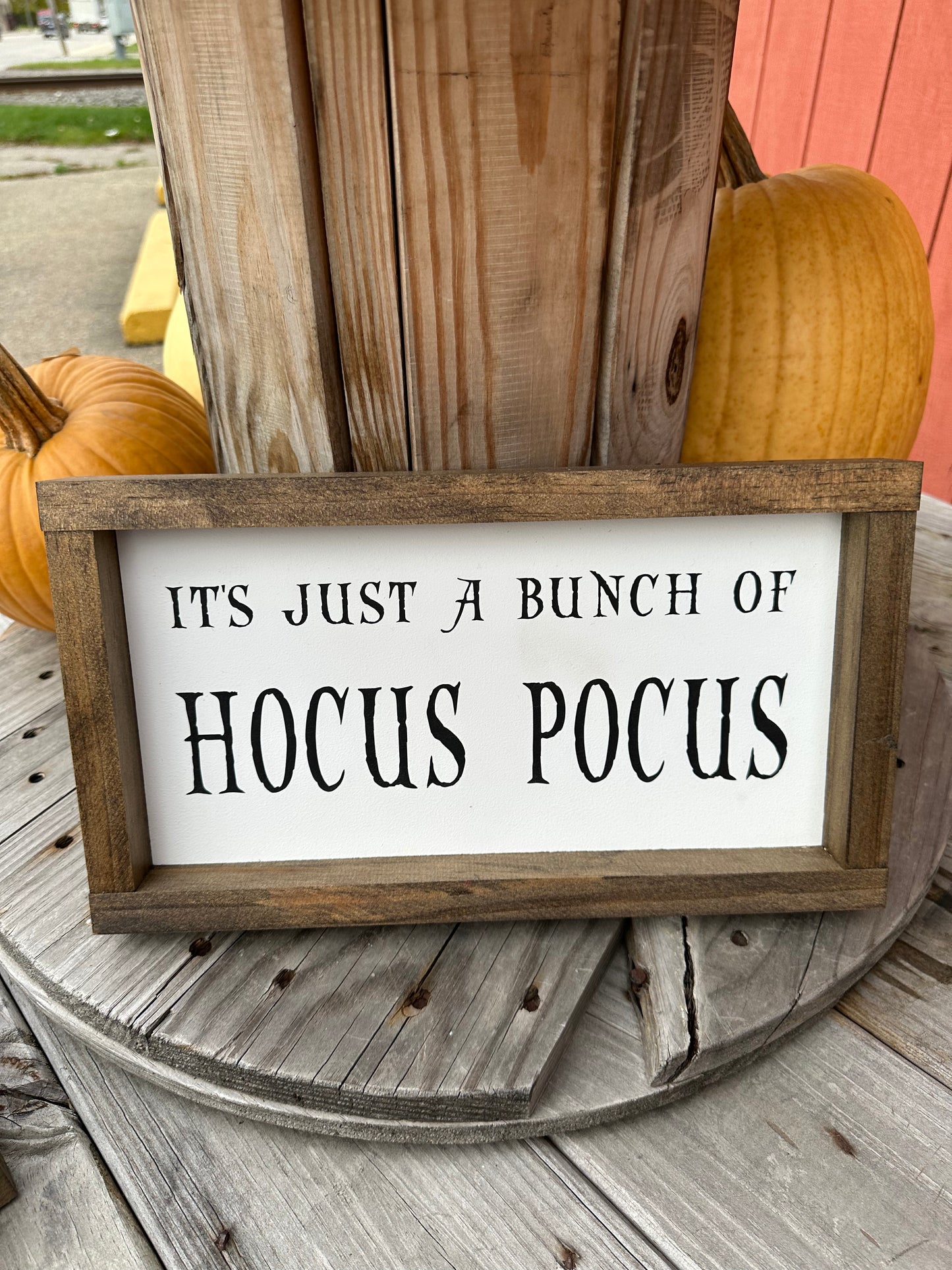 Hocus Pocus Wood Sign